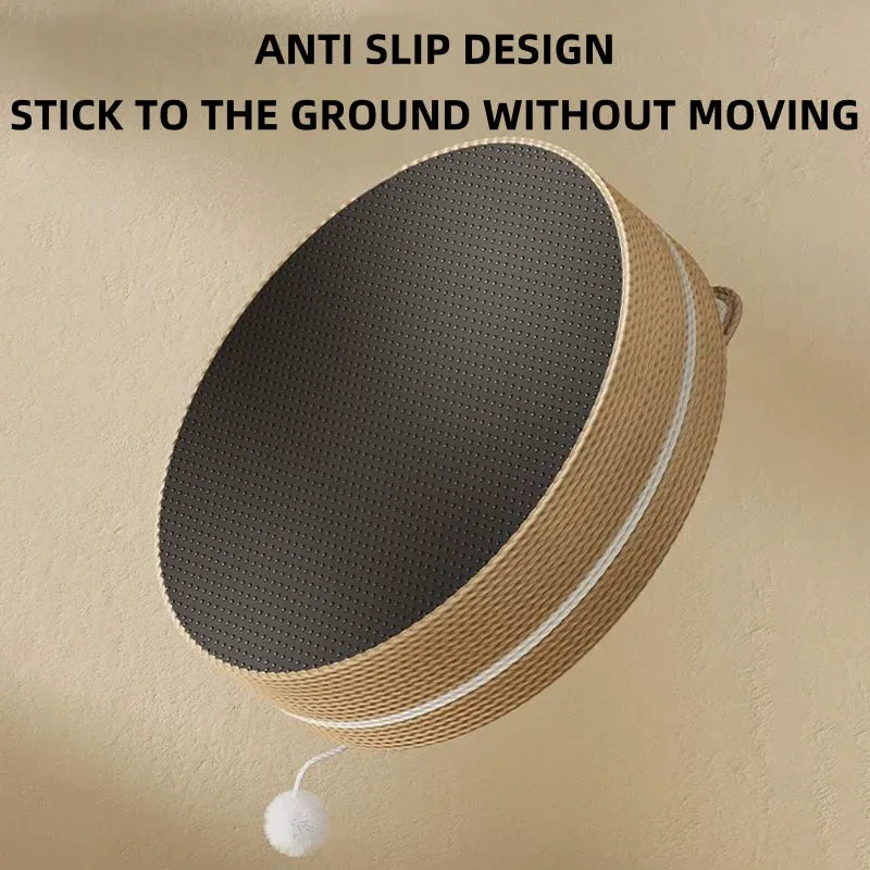 Sisal Cat Scratching Pads - Multi-Functional Cat Toys, Pet Sleeping Bed, Scraper, Grinding Claw, Scratch-Resistant Furniture Protector
