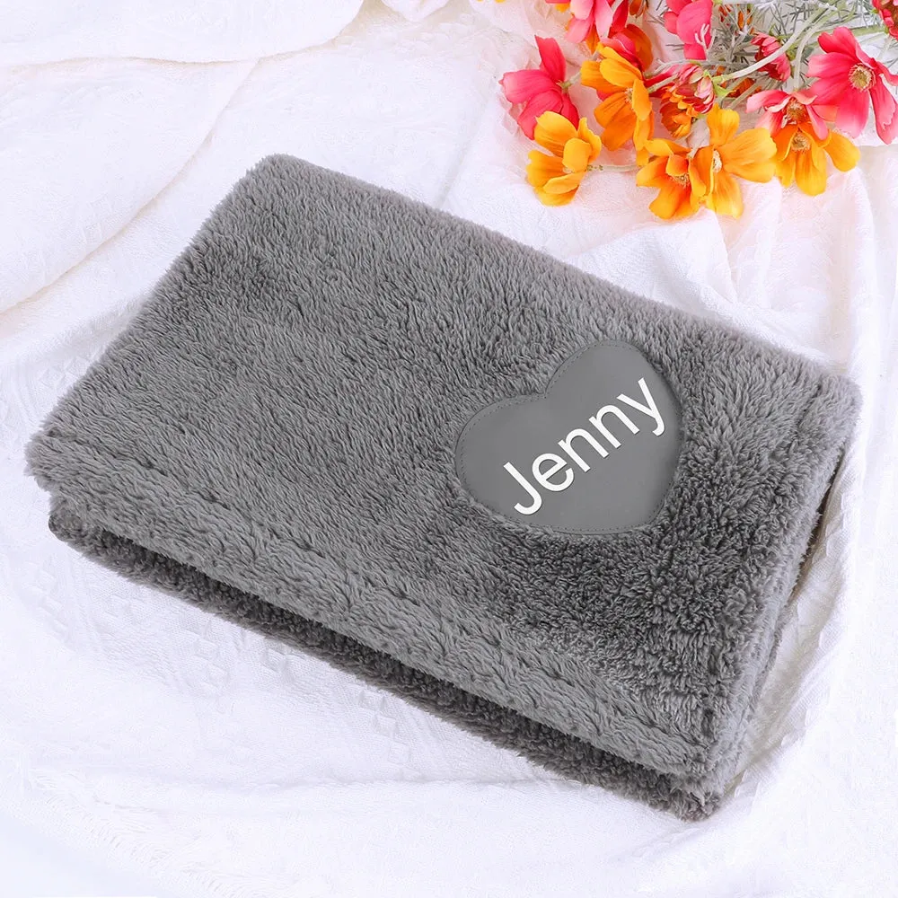 Soft Fluffy Personalized Pet Blanket